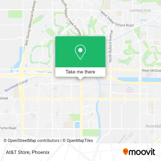At&T Store map