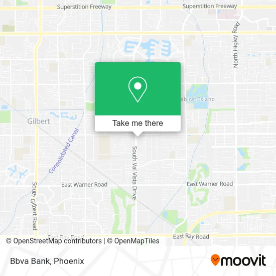 Bbva Bank map