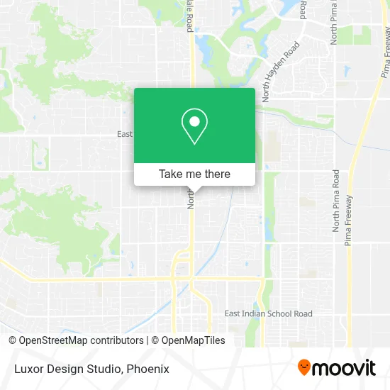 Luxor Design Studio map