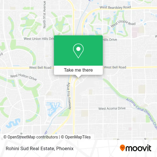 Rohini Sud Real Estate map