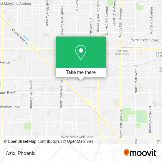 Azlx map