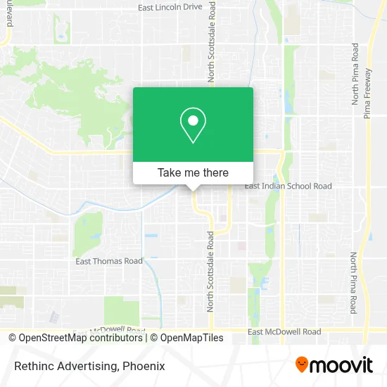 Rethinc Advertising map