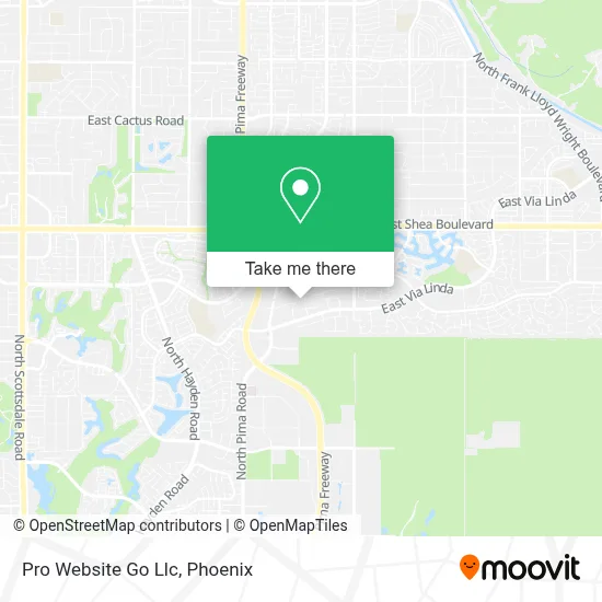 Pro Website Go Llc map