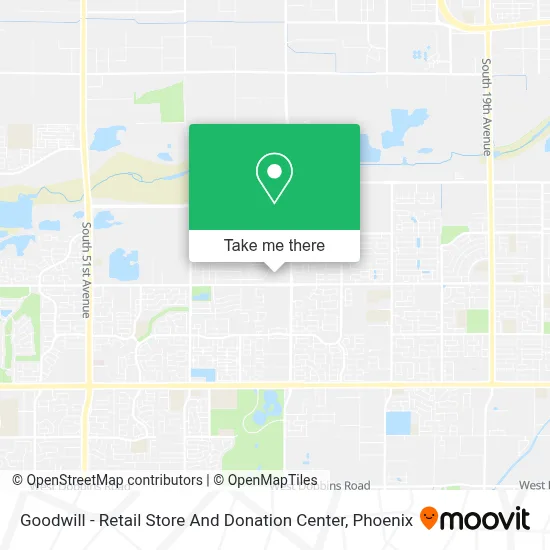 Goodwill - Retail Store And Donation Center map