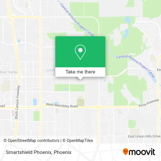 Smartshield Phoenix map