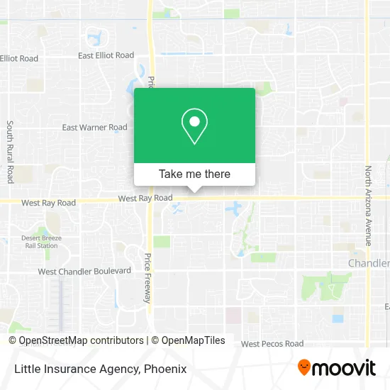 Little Insurance Agency map