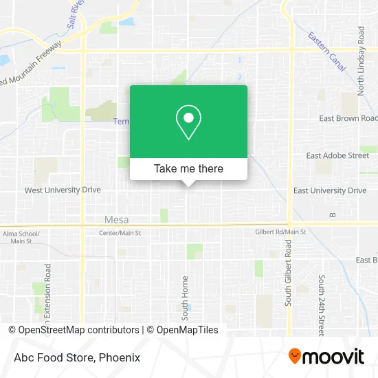 Abc Food Store map