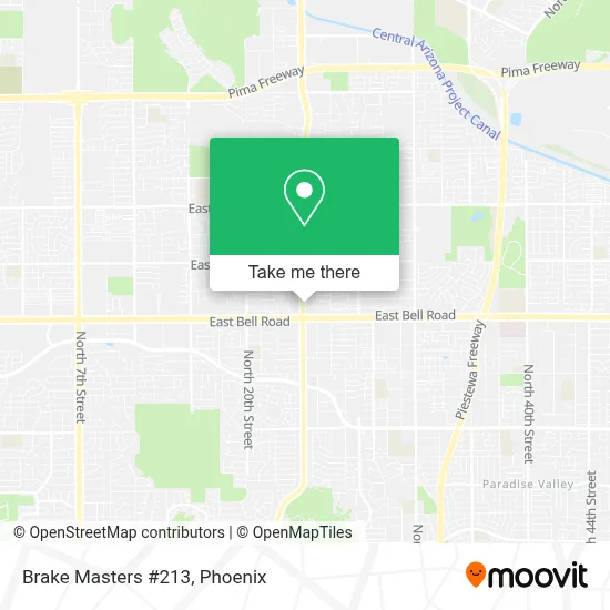 Brake Masters #213 map