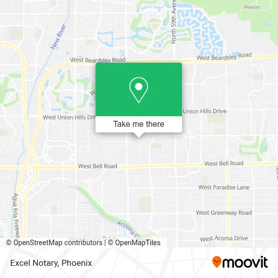 Excel Notary map