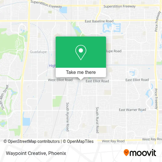 Waypoint Creative map