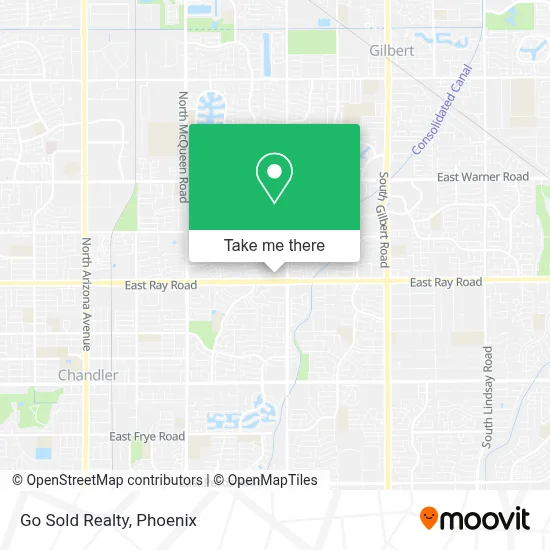 Go Sold Realty map