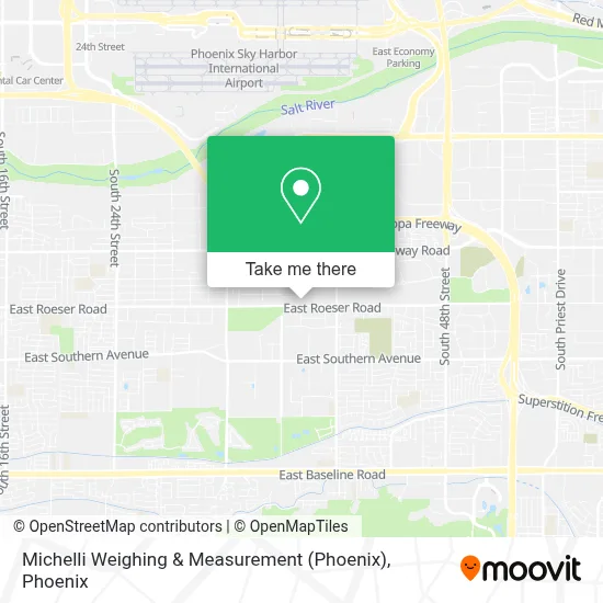 Michelli Weighing & Measurement (Phoenix) map