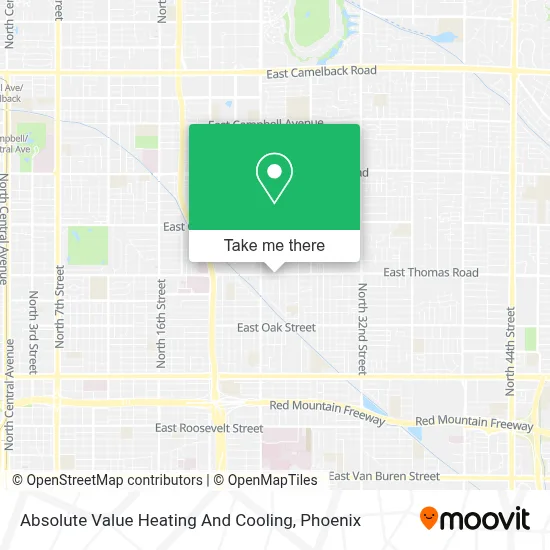 Absolute Value Heating And Cooling map