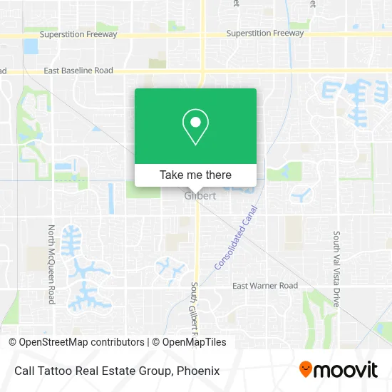 Call Tattoo Real Estate Group map