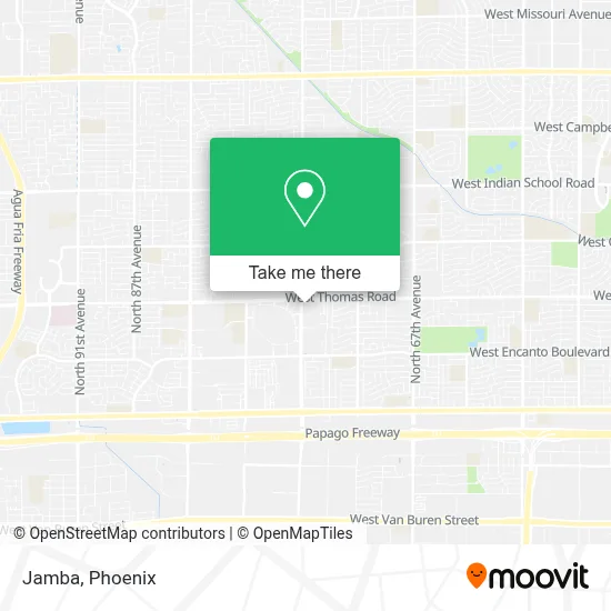 Jamba map