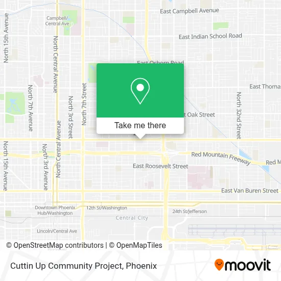 Cuttin Up Community Project map