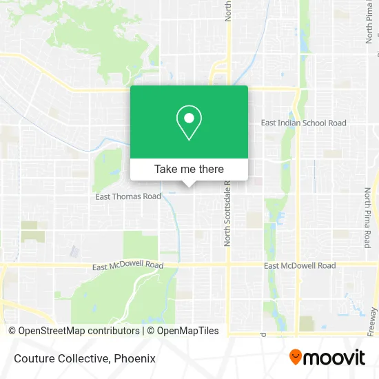 Couture Collective map