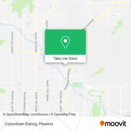 Colombian Dating map