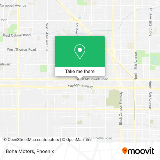 Boha Motors map