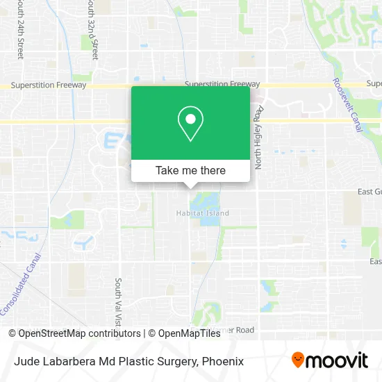 Jude Labarbera Md Plastic Surgery map