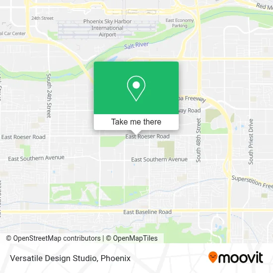 Versatile Design Studio map
