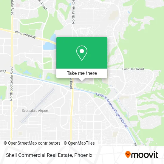 Shell Commercial Real Estate map