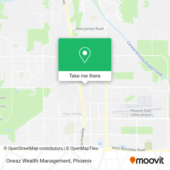 Oneaz Wealth Management map