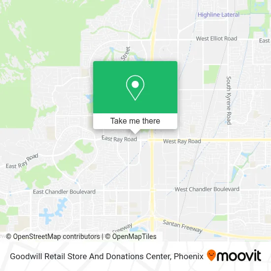 Goodwill Retail Store And Donations Center map
