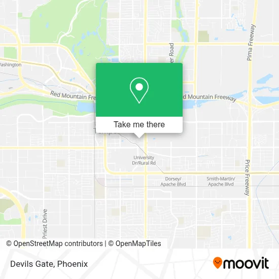 Devils Gate map