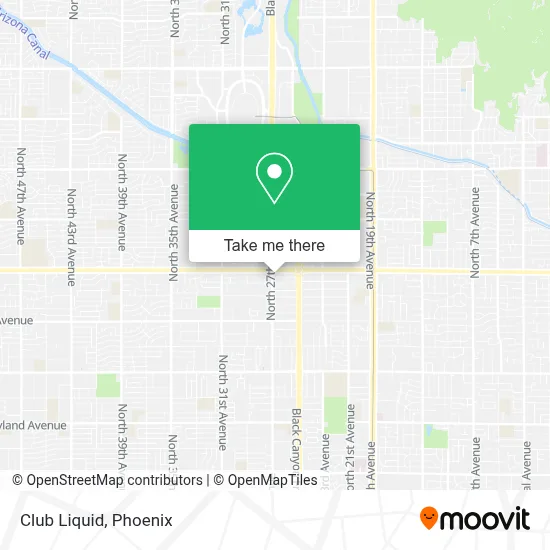 Club Liquid map