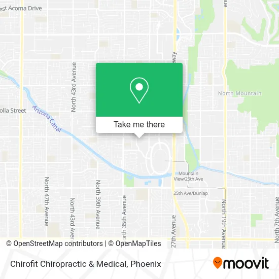 Chirofit Chiropractic & Medical map