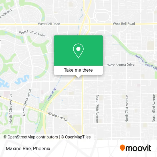 Maxine Rae map