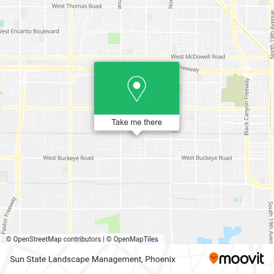Sun State Landscape Management map