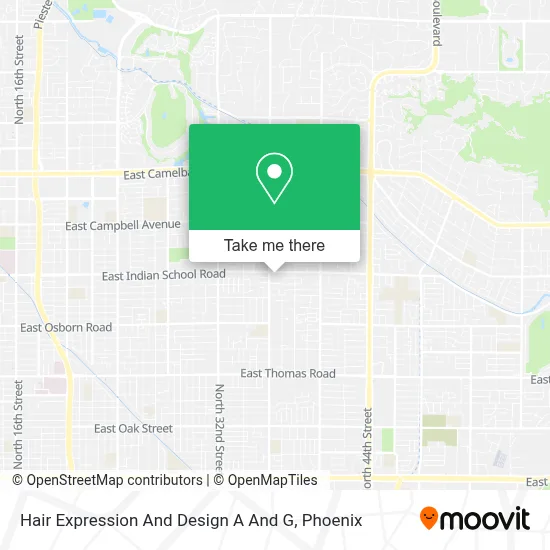 Hair Expression And Design A And G map