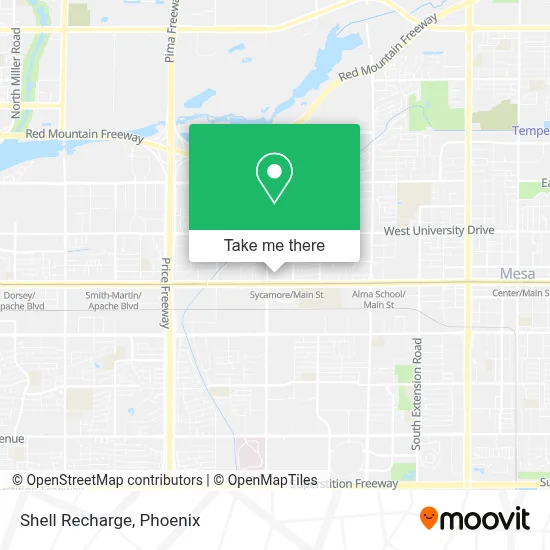 Shell Recharge map