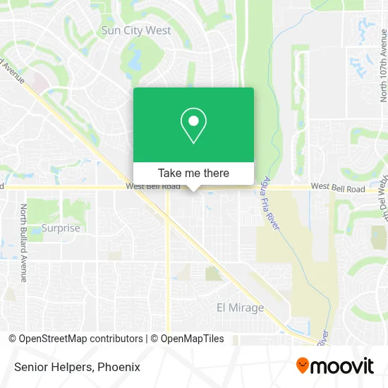 Senior Helpers map