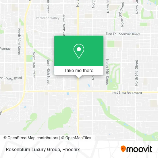 Rosenblum Luxury Group map