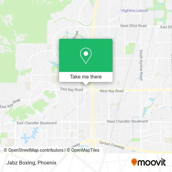Jabz Boxing map