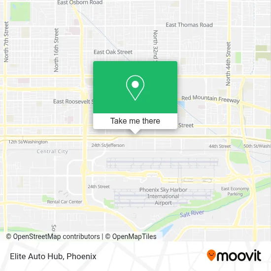Elite Auto Hub map