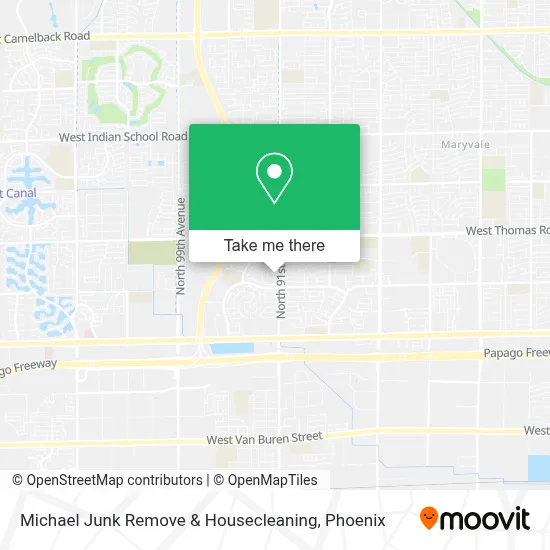 Michael Junk Remove & Housecleaning map