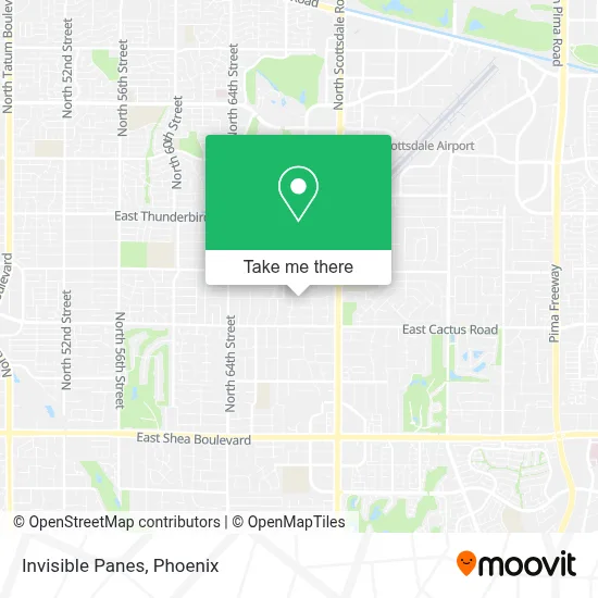Invisible Panes map