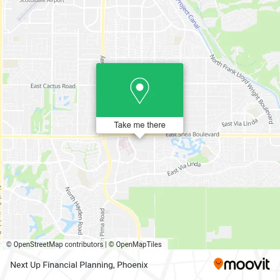 Next Up Financial Planning map