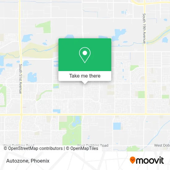 Autozone map