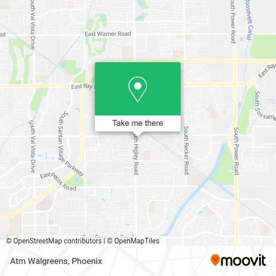 Atm Walgreens map