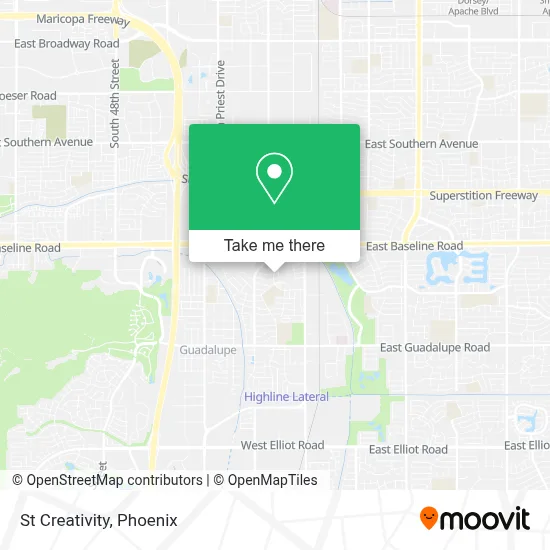 St Creativity map