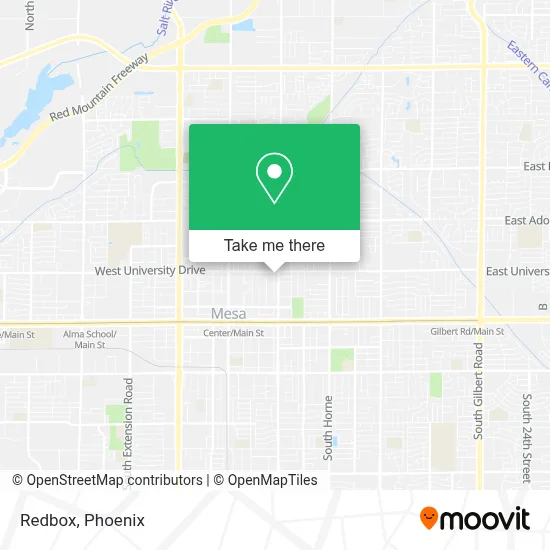 Redbox map