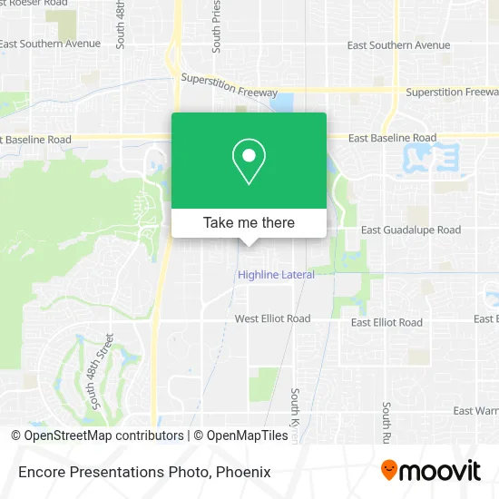 Encore Presentations Photo map