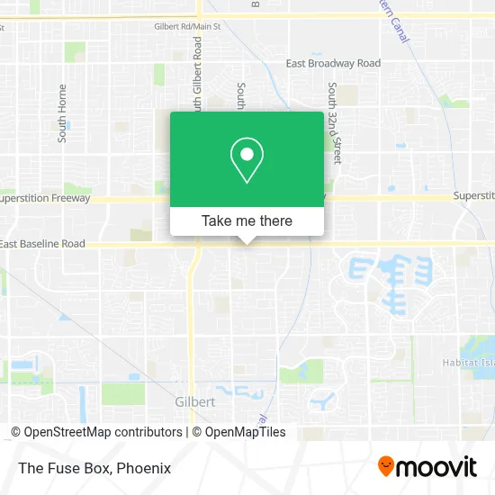 The Fuse Box map
