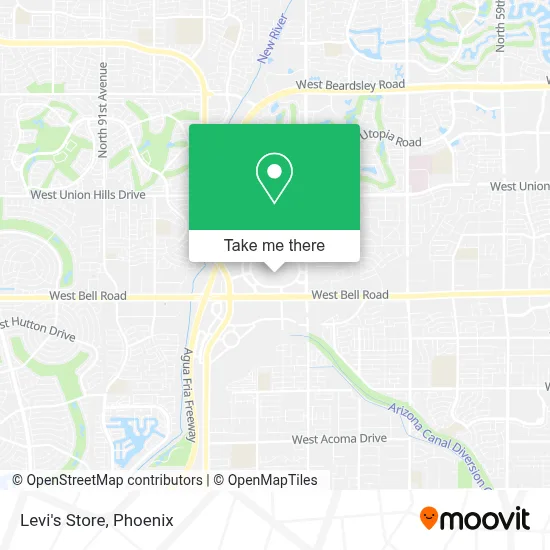 Levi's Store map