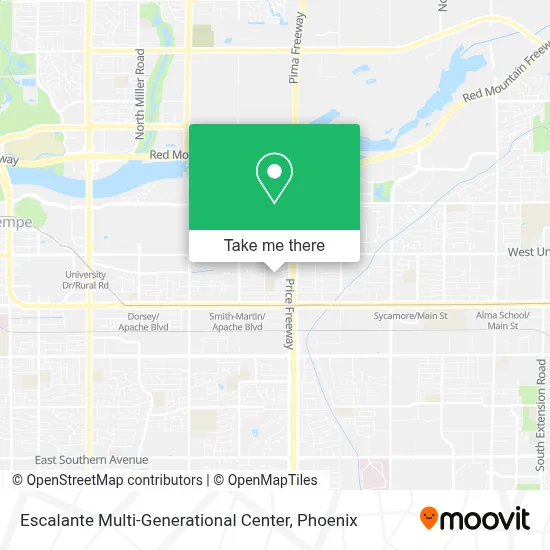 Escalante Multi-Generational Center map